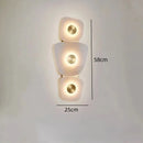 Axyaa Marble Wall Light: Luxury Designer Lamp for Living Room, Bedroom, Hotel Lobby