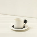 Axyaa Geometric Ceramic Coffee Cup Set