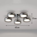 Axyaa Nordic Dining Room Pendant Ceiling Light Chandelier for Indoor Living Room Decor