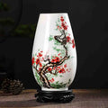 Axyaa Chinese Ceramic Vase Ornaments for Office, Home, Store Decor & Furnishing
