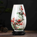 Axyaa Chinese Ceramic Vase Ornaments for Office, Home, Store Decor & Furnishing