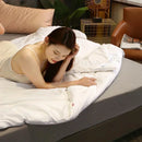 Axyaa Mulberry Silk Duvet - Soft & Warm 100% Silk Quilt with Thick Jacquard Cotton Fabric