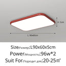 Axyaa Modern LED Ceiling Lamp 5 Colors for Living Room Bedroom Lighting