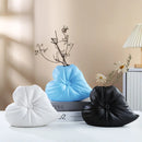 Axyaa Ceramic Heart Flower Vase Home Decor Geometric Handicraft Accessories