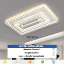 Axyaa Bladeless Fan Lamp Living Room Modern Minimalist All-Room Lighting Set