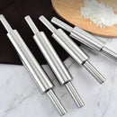 Axyaa Stainless Steel Rolling Pin for Baking and Cooking