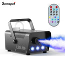 Axyaa 500W RGB LED Smoke Machine with Remote Control for Stage DJ Disco Party