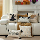Axyaa Halloween Pumpkin Funny Pillowcase Cojines Polyester Decoration Sofa Pillow Cover