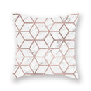 Axyaa Geometric Marble Cushion Covers - Modern Nordic Home Decor Pillowcase