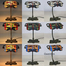 Axyaa Dragonfly Tiffany Glass Table Lamp - Baroque Style Bedroom Lighting