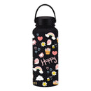 Axyaa Floral Stainless Steel Thermos Tumbler 1000ml