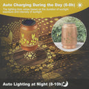 Axyaa Solar Lantern: Outdoor Pathway Garden Light, Waterproof Decorative Lighting for Yard/Patio