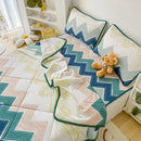 Axyaa Cooling Comforter Set with Latex Bed Mat - Lightweight & Breathable Quilt