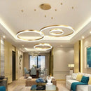 Axyaa LED Ring Pendant Light for Stylish Home Ceiling Installation