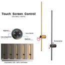 Axyaa 360° Rotatable Dimmable LED Wall Lights with Touch Screen Control
