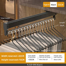 Axyaa Adjustable Telescopic Wardrobe Hanger | Extendable Clothes Rail Organizer