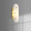 Axyaa Marble Alabaster LED Wall Lamp for Home and Hotel Décor