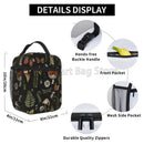 Axyaa Magic Leaf Fern Lunch Bag | Insulated Thermal Portable Cooler Tote