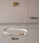 Axyaa Modern Chandelier Stair Pendant Lamp Living Room Lighting