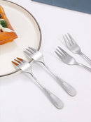 Axyaa Fruit Fork Set for Desserts, Cake, and Cabinets