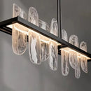 Axyaa Modern Nordic LED Chandelier for Hotel Lobby and Bar Decor