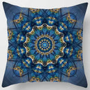 Axyaa Indian Mandala Print Polyester Pillow Case Sofa Decor Throw Pillows 45x45cm
