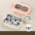 Axyaa Bento Lunch Box for Adults with Compartments and Storage Compatibility