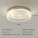Axyaa Round LED Ceiling Light Acrylic Bedroom Study Room Lamp Fixtures