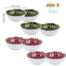 Axyaa Ceramic Condiment Dishes Set - Japanese-style Snack Dishes - Exquisite Dipping Sauce