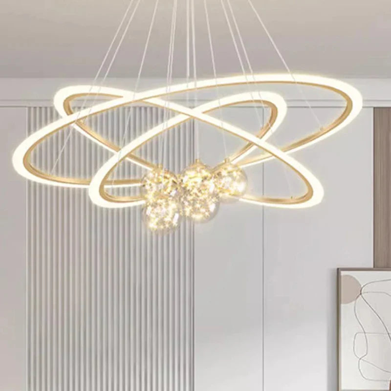 Axyaa Modern Pendant Light Chandelier for Indoor Dining Room Lighting