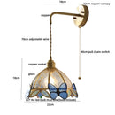 Axyaa Butterfly Glass LED Wall Lights - Nordic Modern Design