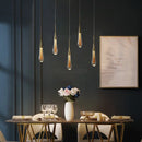 Axya Modern Crystal Pendant Lights LED Hanglamp for Living Room, Restaurant & Bar