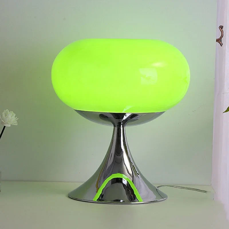 Green Apple Living Room Table Lamp - Axyaa Study Bedroom Decor Lighting