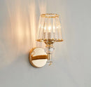 Axyaa Modern Crystal Wall Lamp LED Bedroom Bedside Light Nordic Design