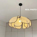Axyaa Modern Nordic LED Pendant Chandelier: Bedroom Flower Suspend Lamp