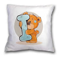 Axyaa Cartoon Bear Pillowcase - Decorative Cushion Cover for Sofa or Children's Room