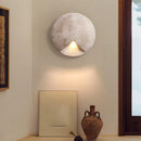 LED Real Stone Wall Light: Axyaa Art Deco Bedroom Sconce for Ambiance & Style