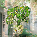 Turtle Leaf Acrylic Hanging Ornaments - Axyaa Wedding & Home Decor Craft