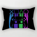 Axyaa 30x50cm Gamer Handle Print Pillowcase for Sofa, Car Seat, Gaming Room