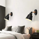 Axyaa Nordic Wooden Wall Lamp Macaroon Steering Head for Bedroom & Living Room Lighting