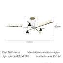 Axyaa Magic Bean Pendant Light: Luxury Nordic Style Chandelier for Home Decor