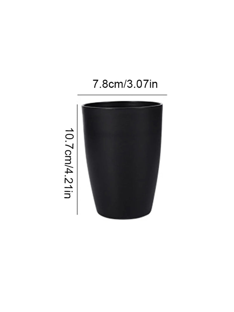 Axyaa Grey Plastic Cups - Set of 6