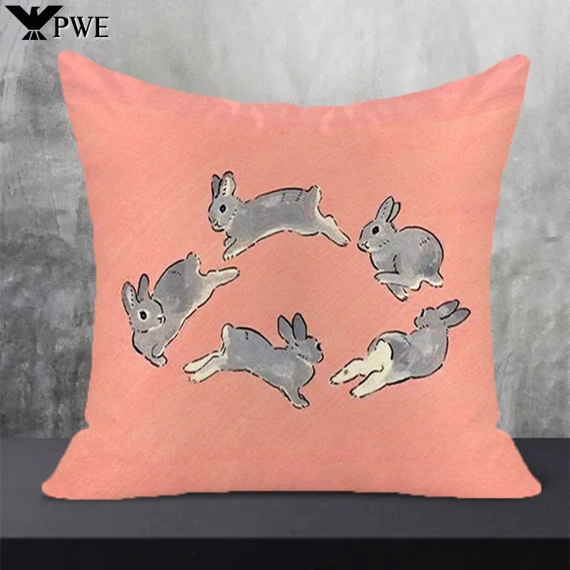 Axyaa Bunny Cushion Cover Set