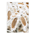 Nordic Forest House Canvas Wall Art by Axyaa - Winter Snow Fox Owl Deer Print