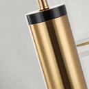 Axyaa Black Gold LED Table Lamp - Contemporary Vintage Design