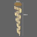 Axyaa Nordic Stair Chandelier Living Dining Pendant Ceiling Lights Indoor Lighting