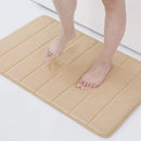 Axyaa Memory Foam Bathroom Mat: Super Absorbent Non-Slip Rug for Home Bathtub Shower Room