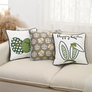 Axyaa Nordic Easter Bunny Throw Pillowcase 45X45 Cartoon Decoration Cojines