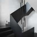 Axyaa Modern LED Tubular Pendant Chandelier for Living Room and Staircase