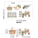 Axyaa Duck Family Glass Decals Set for Kids Room Decor
